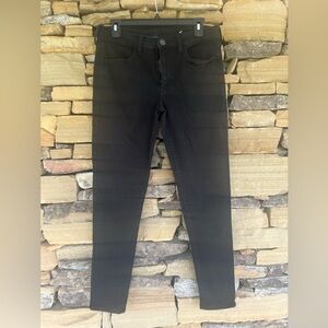 American Eagle size 12 black jegging jeans.